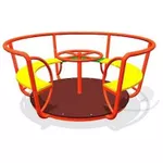 Teren de joacă PlayPark 4305 5 loc cu Volan Ca-05