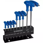 Set de unelte de mână King Tony 22319PR набор L-образных ключей TORX с ручкой Т10-Т50, 9 пр. (на подставке)