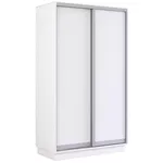 Шкаф Mobildor-Lux Fox uși glisante din PAL (120x60x240H cm) Alb