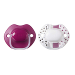 Tommee Tippee пустышка силиконовая Urban,6-18 мес,2 штк