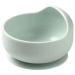 Посуда для кормления BabyOno 1481/03 Vas din silicon cu ventuza (verde)