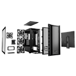 Case ATX be quiet! Shadow Base 800 FX, w/o PSU, 4x140mm, ARGB, 2xUSB 3.2, 1xUSB Type C, TG, Black
