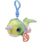 Мягкая игрушка TY TY36560 NORI multicolor narwhal 8.5 cm
