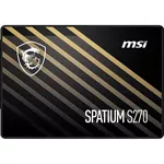 Накопитель SSD внутренний MSI Spatium S270