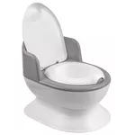 Oală Maltex Toaletă Potty pentru copii White/Grey