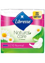 Прокладки Libresse Natural Care Regular - 4 капли (10 шт)