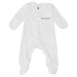 Haine pentru copii Minikin 25120562 Комбинезон Ажурный Листик Р-Р62, Белый, Унисекс