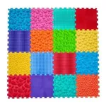 Covoraș de joacă Ortek 10504 коврик-пазл ортопедический -массажный 16эл 26x26cm