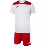 Îmbrăcăminte sport Joma 11320 Forma fotbal (maiou+pantaloni scurti) S PHOENIX II WHITE RED
