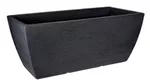 Ghiveci pentru flori ProGarden 33800 Trapez, 79x39x34cm, plastic, antracit