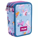 Школьный пенал Milan 081364RL2 Penar Roller (3 compart., echipat)