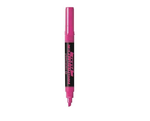 Маркер текстовый Centropen d-4 мм. Розовый Скошенный Highlighter Flexi