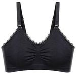 Бюстгальтер для кормящих мам BabyOno 0585/05 Sutien pentru mamele care alapteaza D 70-75 negru