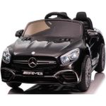 Mașină electrică pentru copii Richi MX602B/1 neagra Mercedes Benz