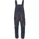 Îmbrăcăminte de lucru Cerva 03530059G30XX Полукомбинезон EMERTON STRETCH Серый/Оранжевый (46)