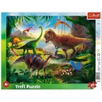 Головоломка Trefl 31343 Puzzles 25 Frame Dinosaurs