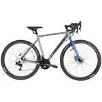 Bicicletă Crosser NORD 14S 700C 530-14S Grey/Blue 116-14-530 (M)