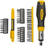 Набор ручных инструментов Topex 39D522 Набор насадок с держателем, биты и головки 5-13 мм