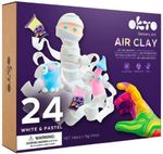 Набор для творчества Okto 20024 Set de plastilină ușoară Pastel, 24buc