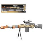 Armă de jucărie Wenyi WY2103D Accurate cu 12 gloanțe moi, 5 cartușe, ochelari, suport