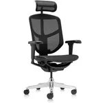 Офисное кресло ART Enjoy Ultra Black T-168-B1 EJU-B-HAM-4D_AL