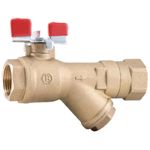 Supapă de închidere Barberi Robinet sfera cu filtru Y cu supapa de sens 3/4 F