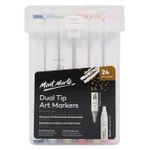 Set de creație Mont Marte MMPM0018 Set de art carioci pe ambele parti 24buc