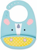 Силиконовый нагрудник Fold & Go Skip Hop Zoo Единорог