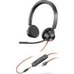 Наушники игровые Poly Blackwire 3325-M Stereo USB-C (76J23AA)