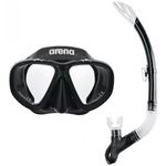 Аксессуар для плавания Arena 002019-505 аквакомплект Preimum Snorkeling set JR (маска+трубка)