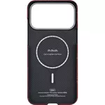 Чехол для смартфона Pitaka Iphone 17 Pro Max Ultra-Slim (Monogram-Gold/Red) (KI1702PTKP)