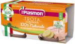 Пюре PLASMON форелью с картофелем (6 мес), 2 x80 г