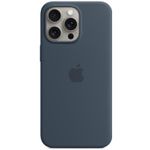 Чехол для смартфона Apple iPhone 15 Pro Max Silicone MagSafe Storm Blue MT1P3