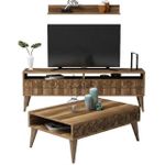 Стенка Trendy Linie ореховая (комплект мебели для столовой) (GTR001246)