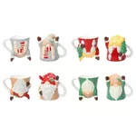 Чашка Tognana 56963 Cana Up&Down Gnomi, 300ml, ceramica (în sort.)