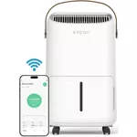 Dezumidificator de aer EvoAir NovaDry 16 Smart, 16l/24h, Senzor de Umiditate, Uscare Rufe, Maro