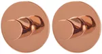 Вешалка для ванной Bisk 08584 Set cuere (2buc.) STYLE, cupru