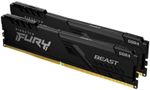 16GB DDR4-3600MHz  Kingston FURY Beast RGB (Kit of 2x8GB) (KF436C17BBAK2/16), CL17, 1.35V, Black