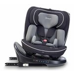 Scaun auto BabyGo BGO-2331 rotativ cu isofix Nova 2 Black, 40-150 cm