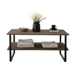 Măsuţă cafea Trendy Neta, Nuc 85x40x60cm