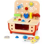 Jucărie Tooky Toy R25 /12 (71588) Set de unelte din lemn TF797