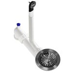 Sifon pentru chiuvetă bucătărie Helika-AquaSanita AQF-001V-T Graphite