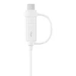 {'ro': 'Cablu telefon mobil Samsung Combo Type-C & Micro USB, White', 'ru': 'Кабель для моб. устройства Samsung Combo Type-C & Micro USB, White'}