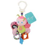 Jucărie cu pandantiv Hoogar HG0104003 Baby plush toy, Butterfly