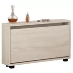 Raft pentru încălțăminte Mobildor-Lux Leo Slim 60x16x47H cm Sonoma