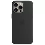 Чехол для смартфона Apple iPhone 15 Pro Max Silicone MagSafe Black MT1M3