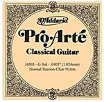 Coarda pentru instrument muzical D’Addario J4503 coarda sol pentru chitara clasica