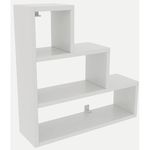 Полка декоративная Trendy Piramit-Alb 62x62x18cm (GTR005409)