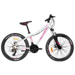 Bicicletă Crosser Sweet 26*13 White/Pink 26-3037-21-14 nr4