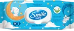 Детские влажные салфетки с клапаном Smile Baby с экстрактом алоэ, 84 шт.